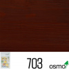 OSMO® Ochranná olejová lazura Barva (odstín): 703 mahagon, Balení: 5 ml - vzorkový sáček