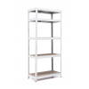 Policový regál Trestles RH 1800x1000x600, nosnosť 1750 kg, 5 políc Farba: biela, Typ police: drevená MDF 5,4 mm