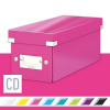 Leitz WOW Click & Store CD 14,3 x 13,6 x 35,2 cm, ružová