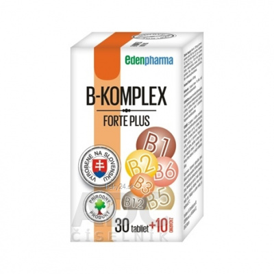 EdenPharma B-komplex Forte Plus 40 tabliet