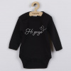Detské body s potlačou New Baby Hi guys 80 (9-12m)