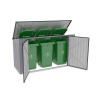 Box na odpadky DAVIS 8x3 Light Grey - Hardmaister