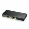 ZyXEL Zyxel GS1915-8EP Spravovaný L2 Gigabit Ethernet (10/100/1000) Napájanie cez Ethernet (PoE) Čierna