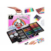 Výtvarná sada na maľovanie v kufríku 145 ks