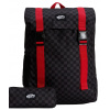detský batoh VANS VANS UTILITY BACKPACK BLACK/CHARCOAL 18L