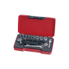 Gola sada náradia 1/4”, hlavice 4-13mm, nastaviteľný kľúč, bity, Teng Tools 167330109