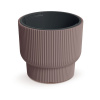 Kvetináč MILLY s vkladom 39,5 cm - farba: marsala (Prosperplast DBMLR400-4985U)