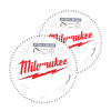 254x30x3.0mm 60z/80z ATB/TF (2ks) - Milwaukee pílové kotúče na drevo ALU