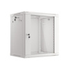 Nástěnný rack 19'' 12U 600X450mm šedý flat pack WF01-6412-10S Lanberg