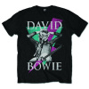 David Bowie tričko Thunder Čierna S