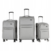 Aga Kufrík tvrdý, sada tkanina MR4676 - Light Grey 189 l
