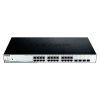 D-Link DGS-1210-28MP/E sieťový switch RJ45 / SFP 24 + 4 porty 56 GBit/s funkcia PoE; DGS-1210-28MP/E