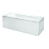 Laufen SOLUTIONS obdĺžniková vaňa 170x70cm s panelom pravým a konštrukciou, akrylát, biela H2225060000001
