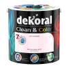 Farba na - Dekoral CLEAN COLOR 2,5L pastelovo ružový satén (Farba na - Dekoral CLEAN COLOR 2,5L pastelovo ružový satén)