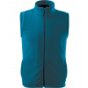 Rimeck Next Unisex fleece vesta 518 petrolejová S