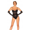 Body OBSESSIVE Milladis Teddy čierna XS/S