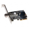 Sonnet Solo10G PCIe karta na 10 Gigabit Ethernet s SFP+ Short-Range Transceiver - G10E-SFP-1X-E3