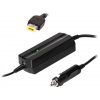 TRX Akyga napájací adaptér do auta / 20V / 3,25 A / 65W / Square yellow Slim Tip / pre notebooky IBM / Lenovo