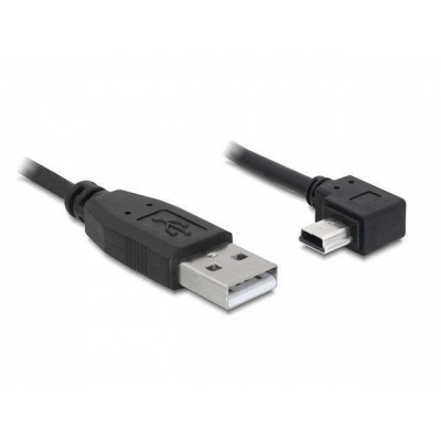 DeLOCK - Kabel USB - USB (M) do mini-USB typ B (M) - 50 cm - pravoúhlý konektor 82680