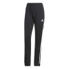 adidas Primegreen Essentials Warm-Up Slim Tapered Tracksuit Bottoms Womens Black 8 (XS)