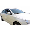 Deflektory okien pre SKODA RAPID 5D 2012-2019 (+OT) LTB 4ks (predné + zadné)