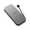 LENOVO Go, Bezdrôtová powerbanka Qi, 10000 mAh, šedá
