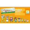 DJECO Puzzle postupové veľké a malé zvieratká farmy - DJECO
