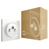 Walli N TV-SAT Outlet Fibaro FGWTFEU-021-8 čierna (FGWTFEU-021)