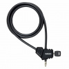 Bezpečnostný zámok EVOLVEO StrongVision LOCK, lanový nastaviteľný zámok 8mm x 2m (8595683202237)