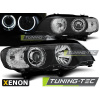 XENON PREDNÉ SVETLÁ ANGEL EYES LED ČIERNA pre BMW X5 E53 09.99-10.03