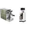 Stone Espresso Mine Green + Eureka Mignon Zero, CR white