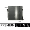 MAHLE Chladič, chlazení motoru BEHR *** PREMIUM LINE *** CR 573 000P