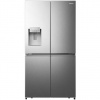 Hisense RQ760N4SASE Americká chladnička Voľne stojaci 584 L E Nerezová oceľ (RQ760N4SASE)