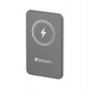 VERBATIM Powerbanka Charge 'n' Go, Magnetická, 5000 mAh, USB-C, Šedá (32244)