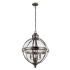 Elstead Lighting Luster Adams nikel starožitný Feiss FE-ADAMS-4P-ANL