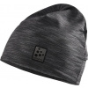 Unisex funkční čepice CRAFT Adv Microfleece Ponytail černá Velikost: UNI