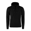 Mikina Force COMFY přes hlavu s kapucí, černá S
