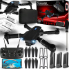 DRON V13 VICKY ČIERNY S KAMEROU FPV WIFI HD HRAČKA PRE DETI RC ZÁVES 300 M