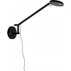 Nástenná lampa Demetra Micro LED 3000 K čierna