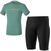 Komplet DYNAFIT Traverse T-shirt Men Atlantic + DYNAFIT Sky Short Tights M Black Out