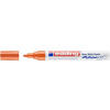 Permanentný lakový popisovač, 2 4 mm, EDDING 750, oranžový
