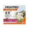 Frontpro 11 mg žuvacie tablety pre psy 2 - 4 kg 1 x 3 ks