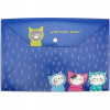 M&G PP A4 Obal s patentkou So Many Cats mix