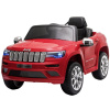 mamido Detské elektrické autíčko Jeep Grand Cherokee lakované červené