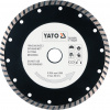 Kotouč diamantový 180 x 22,2 x 2,8 mm turbo Yato YT-6024