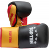 TOP TEN Boxing Gloves “Profi Tricolor” - 8 oz, red-blue Color: Black - Gold, Gloves weight: 10 oz, Gloves cut: Without Label