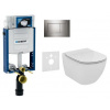 Geberit SET Kombifix 110.302.00.5 +WCzávesné Id.Stand.TESI Aquabl.+sedSC+Sigma30 ChrL/ChrM 110.302.00.5 NU6