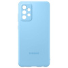 Samsung Silicon Cover na Galaxy A72 (EF-PA725TLEGWW) modrý (Kryt na mobil Samsung Silicon Cover na Galaxy A72 (EF-PA725TLEGWW) modrý)