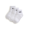 Ponožky VANS CLASSIC HALF CREW SOCKS WHITE Veľkosť: 43-46