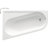 Rohová vaňa RAVAK CHROME 170x105 R snowwhite CA41000000